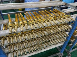 ดาบอนิเมะคาตานะราโน่โซโร่ <span class=keywords><strong>wado</strong></span> <span class=keywords><strong>ichimonji</strong></span> ใบไม้ไผ่หนึ่งชิ้นของแท้มีดด้ามพลาสติกที่ได้รับแรงบันดาลใจจากไม้ไผ่แบบโบราณ - Product Image 4