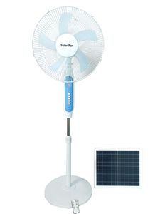 Ventilador de Pedestal Solar Multifuncional Inteligente con Oscilación y Salida Tipo-C para el Hogar - Product Image 4