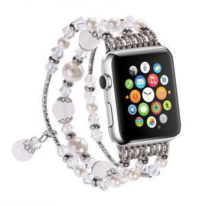 Bracelets de montre intelligente pour femmes, <span class=keywords><strong>bracelet</strong></span> élastique pour <span class=keywords><strong>Apple</strong></span> <span class=keywords><strong>Watch</strong></span> Series 8 Ultra Iwatch 38-49 mm 1 2 3 4 5 6 7 8 10 modèles - Product Image 6