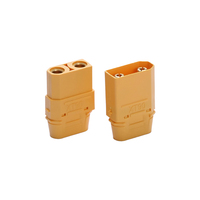 Connecteur Xt90 Xt90h en laiton et cuivre, mâle et femelle, 45A DC, 2 cœurs, connecteur d'alimentation pour ESC RC, drone, batterie Lipo et chargeur
