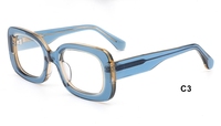 Montures de lunettes épaisses en acétate pour femmes Marcos De Gafas Lunettes en plastique Monture de lunettes pour lunettes de lecture sur ordonnance