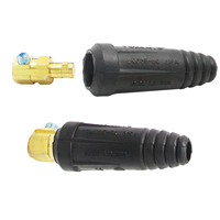 Obtenez le connecteur de câble de soudage Euro Star Weld DKZ35-50 35-50 mm