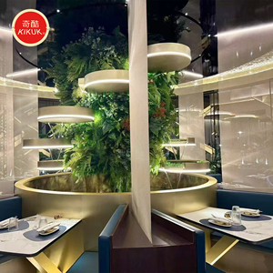 Bộ bàn ghế nhà hàng màu xanh lam đá cẩm thạch, ghế da thương mại, ghế sofa booth quán cà phê, thiết kế hiện đại, sang trọng cho khách sạn, nhà hàng. - Product Image 3