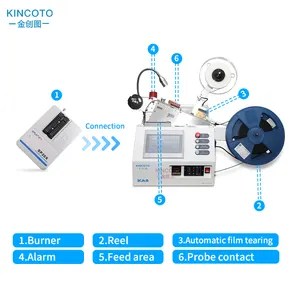 Programmatore automatico di taping e masterizzazione di chip IC chip KA 8 programmazione di otto chip