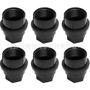 Cache-moyeu de roue universel en plastique de 27 mm, anti-poussière et décoratif pour usage automobile - Product Image 1