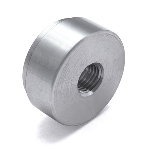 น็อตโลหะผสมอะลูมิเนียม 1/16NPT เส้นผ่านศูนย์กลาง 24.7 มม. ชิ้นส่วนฮาร์ดแวร์กลึง CNC สำหรับการเชื่อมท่อไอเสียรถยนต์ - Product Image 2