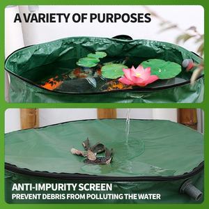 Contenedor de tanque de almacenamiento de <span class=keywords><strong>agua</strong></span> de barril de <span class=keywords><strong>lluvia</strong></span> plegable portátil de 53 galones y 200l para uso en exteriores o interiores - Product Image 2