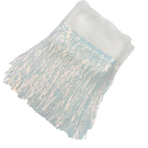 En stock – Franges à sequins en forme de feuille de 20 cm pour costumes de scène et accessoires de décoration de rideaux – Garniture DIY - Product Image 4