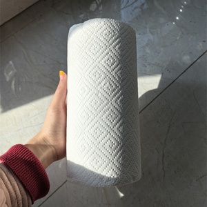 Rotolo di carta da cucina di bambù Premium per supermercati, catene di vendita al dettaglio e marchi di carta per la casa - Product Image 1