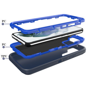 เคสกันกระแทก 3 in 1 สำหรับ <span class=keywords><strong>Samsung</strong></span> <span class=keywords><strong>Galaxy</strong></span> S22 <span class=keywords><strong>23</strong></span> <span class=keywords><strong>Ultra</strong></span> เคสสำหรับ <span class=keywords><strong>Samsung</strong></span> S23 Plus ป้องกันการตก พร้อมคลิปหนีบเข็มขัด - Product Image 5