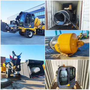 Harga Rendah Otomatis Memuat Sendiri 4 Cbm <span class=keywords><strong>Mixer</strong></span> Beton Mini Truk <span class=keywords><strong>Loader</strong></span> Otomatis - Product Image 6