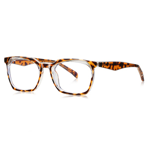 LS011 Modebril met platte glazen, Britse stijl, veerhengsels, hoogwaardige TR90, unisex bril - Product Image 5