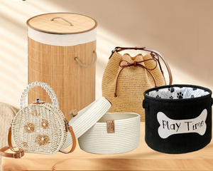 ตะกร้าเก็บของลายการ์ตูนกระต่ายอีสเตอร์สีขาวจาก DAMAI สำหรับใส่เครื่องสำอาง ขนม กุญแจ และจัดระเบียบบ้าน - Product Image 5