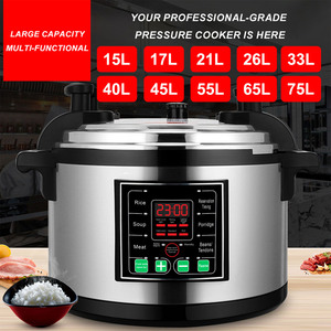 <span class=keywords><strong>Olla</strong></span> <span class=keywords><strong>a</strong></span> Presión Eléctrica de 15L, Acero Inoxidable, Gran Capacidad, <span class=keywords><strong>Olla</strong></span> <span class=keywords><strong>a</strong></span> Presión Comercial de <span class=keywords><strong>15</strong></span> <span class=keywords><strong>Litros</strong></span> con 20 Ajustes Preestablecidos - Product Image 4
