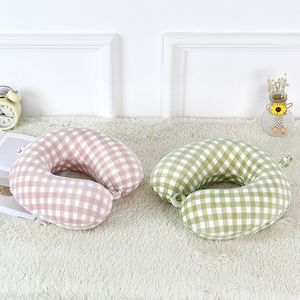 <span class=keywords><strong>Coussin</strong></span> de relaxation en forme de U en coton à mémoire de forme, tendance, doux, pour le soutien du cou, idéal pour les loisirs, directement de l'usine - Product Image 3