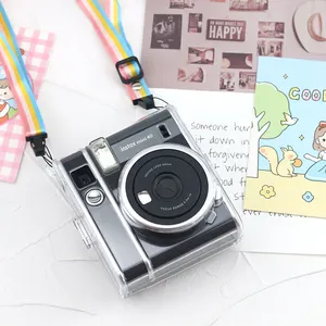 เคสกล้องพลาสติกใสสำหรับ Fujifilm Instax Mini 40กล้องฟิล์มสำเร็จรูปขายส่ง