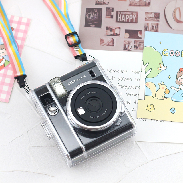 Clear Plastic Camera case for Fujifilm Instax Mini 40 Instant Film Camera Wholesale