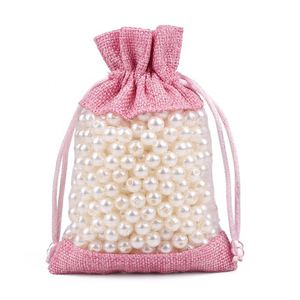 Bolsas de Regalo de Organza con Cordón para Joyería, Bolsitas de Malla para Regalos de Boda, Navidad, Dulces, Venta al Por Mayor - Product Image 2