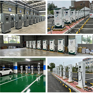 Nouvelle station de recharge rapide pour véhicules électriques, à montage au sol, avec RFID, puissance de sortie 60/80/120 kW - Product Image 6