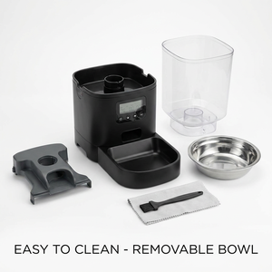 Comedero Automático Portátil para Perros de Acero Inoxidable de 4.5L con Diseño de Amor - Compostador Multifuncional y Tazón Extraíble - Product Image 2