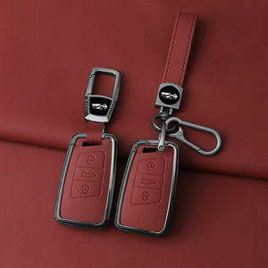 Nuova custodia per chiave per auto in lega di zinco custodia custodia VW Volkswagen Magotan Passat B8 Skoda Superb <span class=keywords><strong>Kodiaq</strong></span> A7 <span class=keywords><strong>accessori</strong></span> chiave - Product Image 1