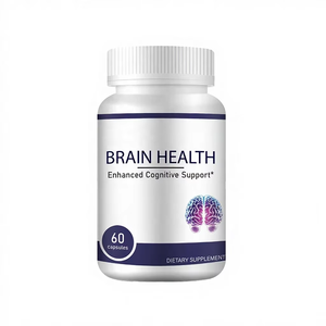 Suplemento Antioxidante Natural de Magnesio y Extracto de Ginkgo Biloba para la Salud Emocional del Cerebro, 2 Cápsulas Diarias, Vida Útil de 24 Meses - Product Image 1