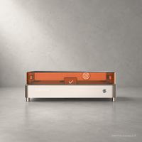 Nouvelle machine de gravure et de découpe au laser à diode Vmyth Genesis-F Series 20W, à poser sur table, refroidissement par air, pour le bois, l'acrylique, le cuir et l'artisanat