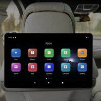 OEM-Hersteller Verkauf 15-Zoll Rücksitz-Bildschirm Touch-Display 4G WLAN HD-Unterhaltung Android Auto-Kopfstützenmonitor für Wohnmobile MVP SUV