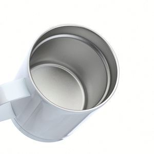 Bouteille d'eau de bureau 300 ml, tasse à café à double paroi en acier inoxydable 304 avec poignée - Product Image 2