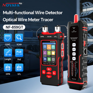 NOYAFA NF-859GT 10-in-1 Network <b>Cable</b> Tester, Ethernet <b>Cable</b> Tracer with PoE Test, Wire Mapping, OPM and VFL - Product Image 1