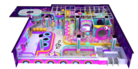 Parc d'aventure interactif Mario pour enfants, design personnalisé, coloré, directement de l'usine, jeux interactifs pour enfants, aire de jeux intérieure pour enfants