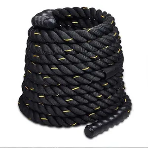 Gym Exercise Stroop Fitness weighted Training Jute Battling Battle Rope
