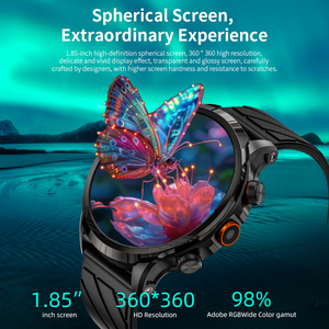 นาฬิกาอัจฉริยะ Appllp 8 Pro รองรับ NFC GPS หน้าจอ 1.85 นิ้ว ความจุ 3+32GB นาฬิกาออกกำลังกายบันทึกการออกกำลังกาย นาฬิกาสปอร์ตทันสมัย สำหรับ Android และ iOS - Product Image 2