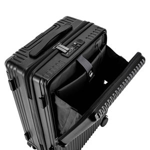 Elégant Private Label-Bagage Anti-Vol Tsa Avec Charge Second Handed Suit Cases Laptop <span class=keywords><strong>Valise</strong></span> À Transporter - Product Image 3