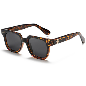 Lunettes de soleil Grey Jack, monture TR90, verres TAC, polarisées UV400, style carré unisexe, type 3, pare-soleil - Product Image 2