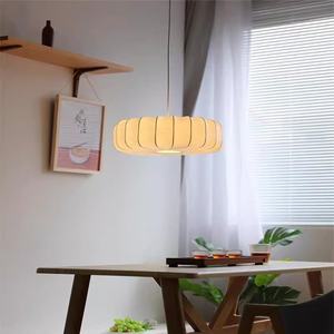 Stile Wabi-Sabi zucca seta ciondolo luce creativa nuovo stile cinese <span class=keywords><strong>Zen</strong></span> appeso per sala da pranzo sala da tè studio Internet Middle - Product Image 4