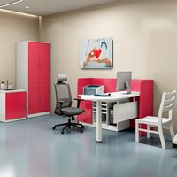 Solution de service à guichet unique Mobilier Médecin Infirmière Bureau et Chaise Mobilier de clinique