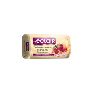 Jabón de Baño Sólido Artesanal Eclair de 90g para Piel Normal, Limpieza Diaria, Blanqueamiento, Hidratación, con Ingredientes de Leche de Cabra y Frutas - Product Image 2