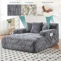 Meilleure Vente 2026 sur Alibaba et pour MOQ 1 Pièce, Livraison Directe, Canapé Chaise Longue Extensible et Compressible pour Salon et Hôtels