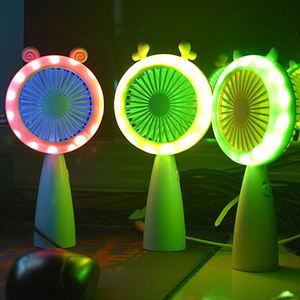 Summer Portable Handheld <b>Light</b> Electric Fan USB Charging Two Levels Silent Fan Private Label logo Eyelash Fan Dryer Wholesale - Product Image 4