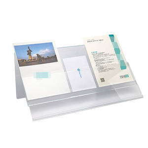 ที่จัดระเบียบเอกสารอะคริลิคแบบแขวน สำหรับใส่แฟ้ม จดหมาย กระดาษ เอกสาร แฟ้มเอกสาร ที่วางนิตยสาร บิล จดหมาย โบรชัวร์ ชั้นวางโชว์ - Product Image 6