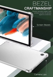 Funda Protectora Ultra Delgada MoKo para Tablet, Carcasa Trasera Transparente de TPU Flexible para <span class=keywords><strong>Samsung</strong></span> Galaxy <span class=keywords><strong>Tab</strong></span> <span class=keywords><strong>A8</strong></span> 10.5 Pulgadas <span class=keywords><strong>2022</strong></span> - Product Image 4