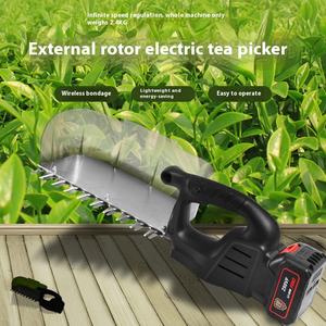 <span class=keywords><strong>Taille</strong></span>-haie sans fil électrique Portable Machine de cueillette de thé en plein air avec Rotor coupe Tech bricolage batterie au Lithium petite <span class=keywords><strong>taille</strong></span> - Product Image 2