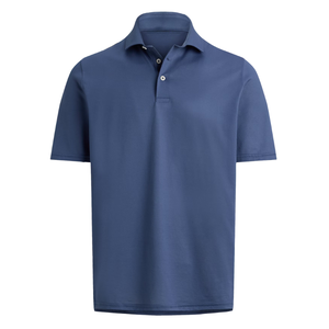 Chemises polo pour jeunes personnalisées en gros, taille américaine |   Polo en coton à deux boutons avec impression intégrale OEM ODM et étiquette privée - Product Image 1