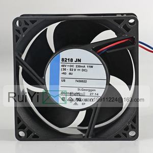 Alemanha 5V 12V 24V DC 48V 230mA 11W AC EC 8038 80X80X38MM 8CM Equipamento High-end Baixo Ruído Grande Volume de ar 8218JN Ventilador - Product Image 2