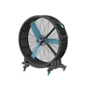 Ventilador de Flujo Axial de 48 Pulgadas con Aspas de Plástico, 2800 RPM, Rodamiento de Bolas, Independiente, Negro, 220V, Eléctrico, Industrial, para Refrigeración - Product Image 2
