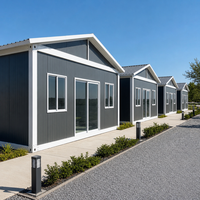 Maisons conteneurs 3 pièces pour l'hébergement du personnel des camps en zones isolées, 20ft 40ft, personnalisables, CE, vente en gros