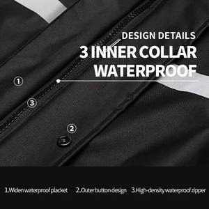 Tuta <span class=keywords><strong>Impermeabile</strong></span> Riflettente Ecologica per Tour all'Aperto e Motociclismo - Product Image 4