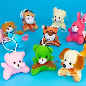مجموعة ألعاب حيوانات محشوة صغيرة 30 قطعة من Aitbay، مجموعة حيوانات محشوة صغيرة لطيفة على شكل مفاتيح للحفلات المفضلة لدى الأطفال، عيد الحب جي
