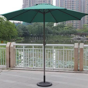 Commercial Heavy Outdoor Table Umbrella Patio Outdoor Wooden Beach Umbrella